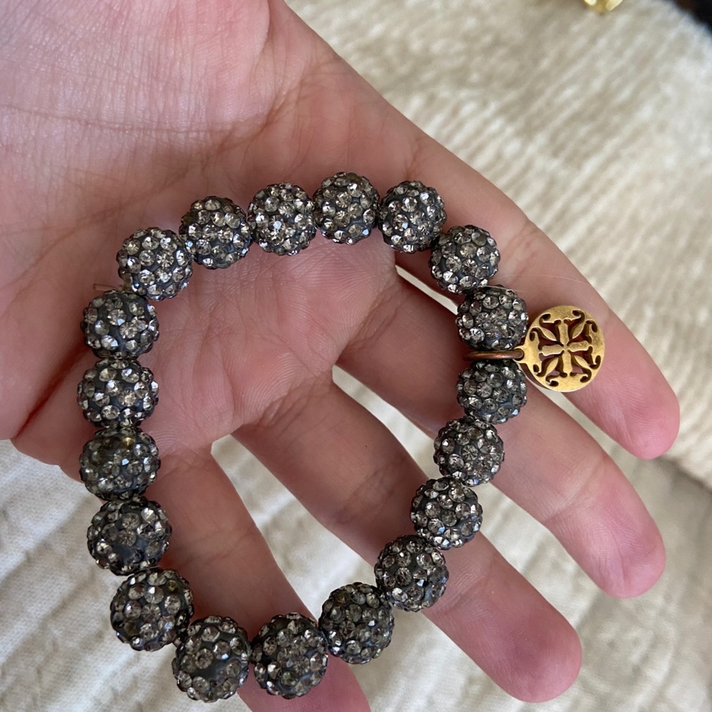 Gold gray cuff